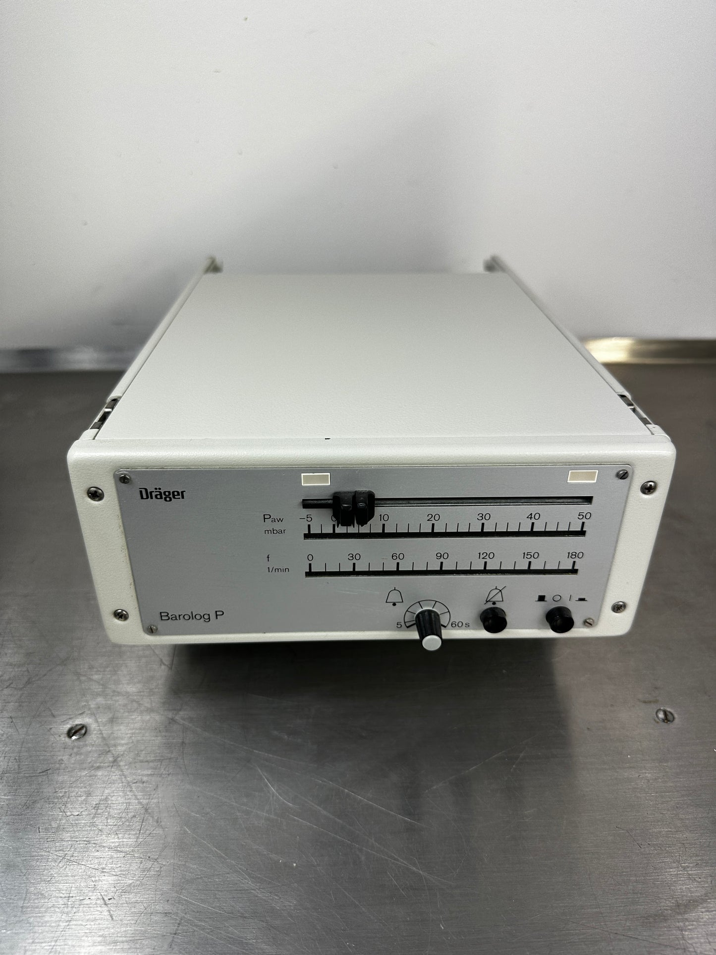 Dräger Barolog P ventilation pressure gauge