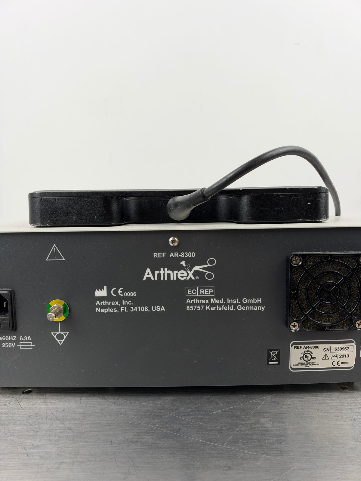 Arthrex APS II AR-8300 Shaver System mit AR-8310W Fußschalter