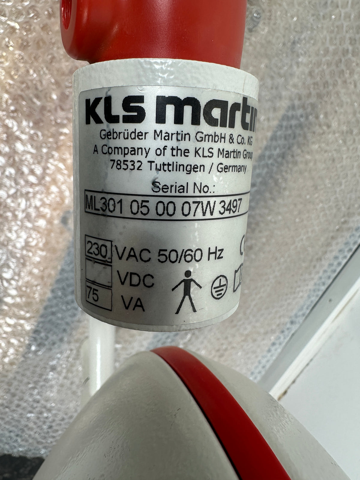KLS Martin ML 301 W Surgical Light / Examination Light – Wall Mounted