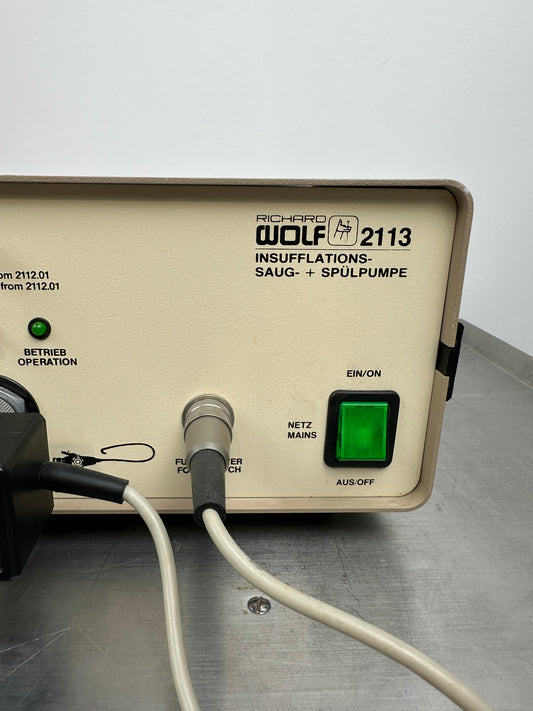 Richard Wolf 2113 Insufflations-Saug & Spülpumpe -0,6 Bar