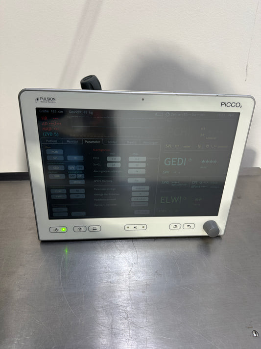 Pulsion Picco 2 Patient Monitor including cables