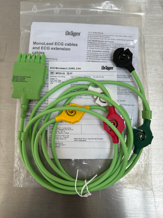 Dräger Monolead 5 MP05122 EKG-Patientenkabel