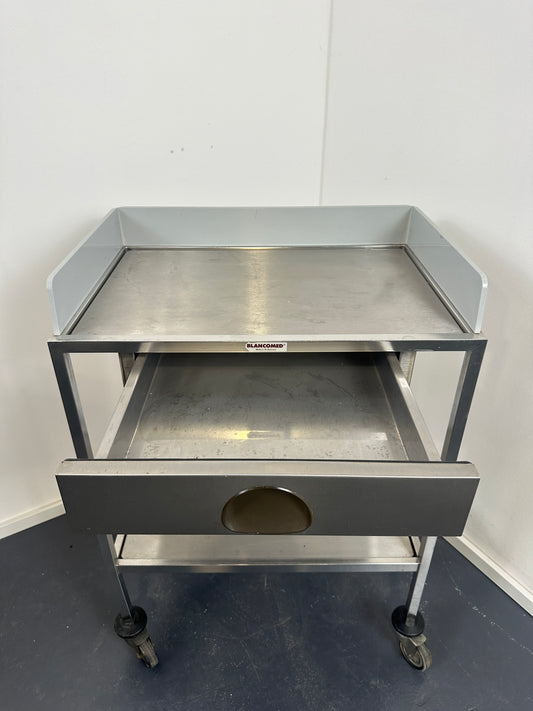 Blancomed Germany Edelstahl Wagen/Fahrwagen mit Schublade