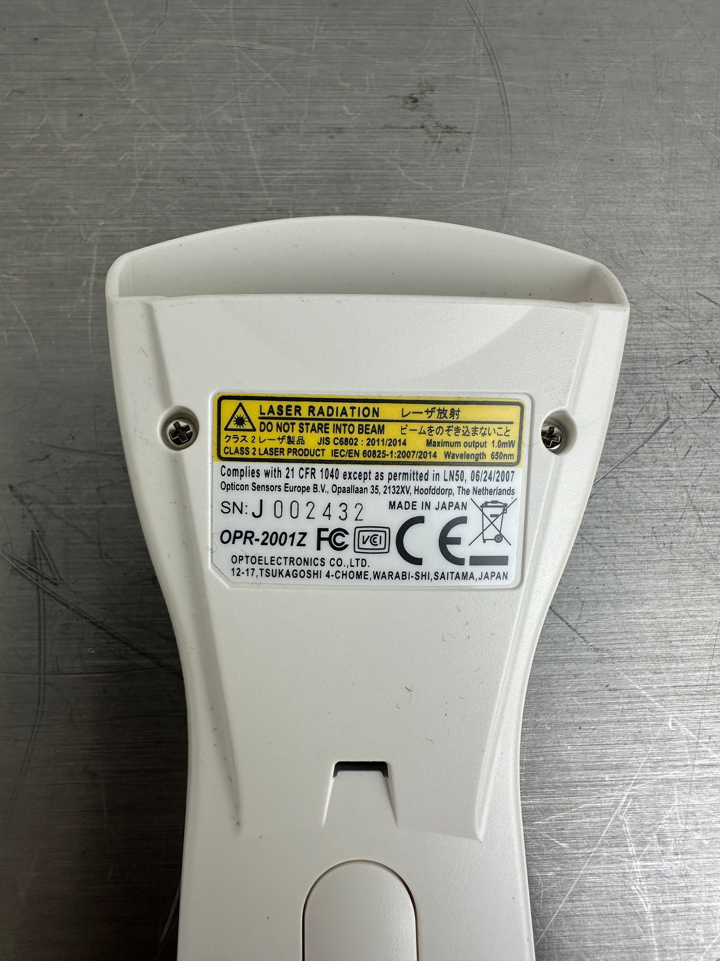 Alere Universal Printer BTP-L560 Labelprinter mit Scanner