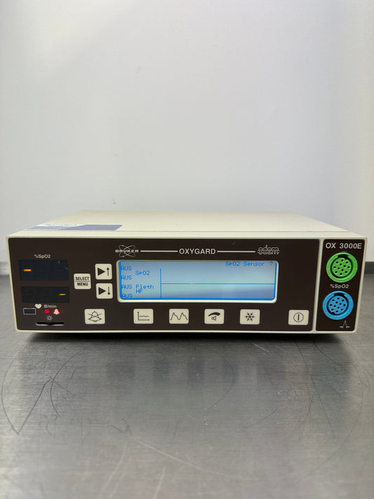 Bruker Oxygard OX 3000E Model: 70750A6 Oxygen Monitor