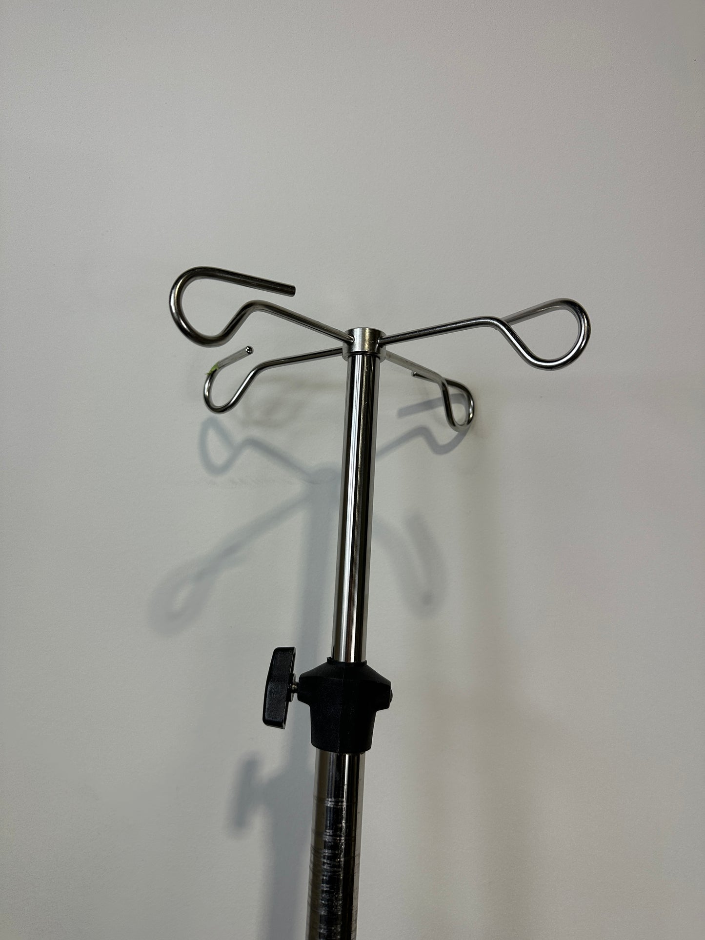 Infusionsständer für Standardschiene Edelstahl