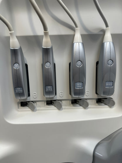 GE Voluson S10 BT16 Ultraschallgerät – Bj. 2016 – 4 Sonden ML6-15 / C1-5 / RAB6 / IC9 – 3D/4D