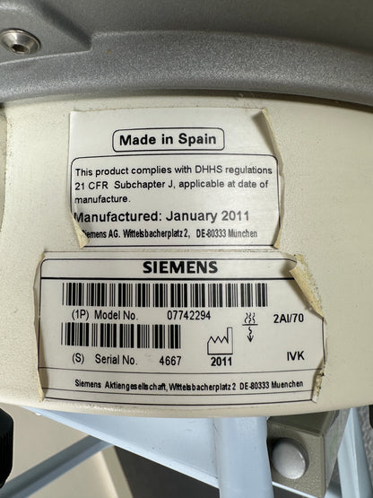 Siemens Mobilett XP Röntgengerät (mobil) 2011