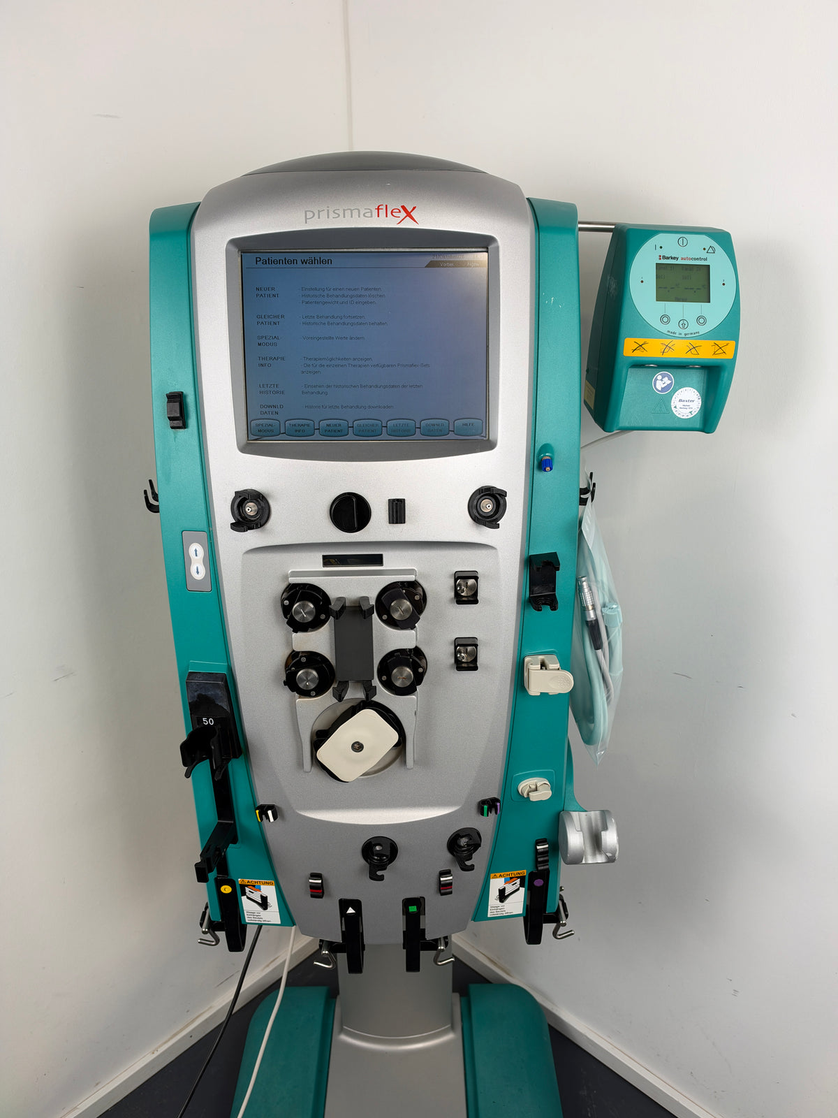 Gambro Prismaflex – Kontinuierliches Dialysegerät / CRRT-System mit Barkey autocontrol 3XPT