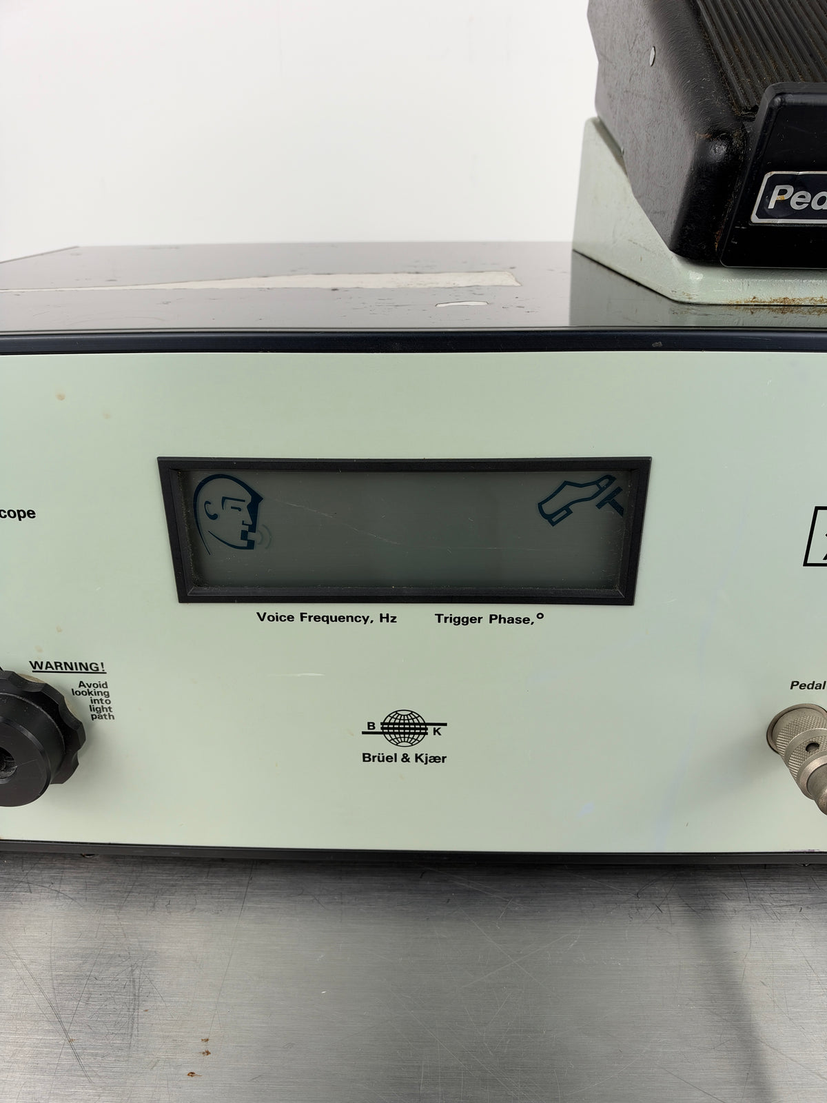 Brüel & Kjær Type 4914 Rhino-Larynx Stroboscope HNO inkl. Fußpedal & Larynx-Mikrofon