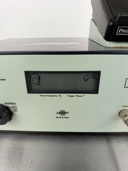 Brüel & Kjær Type 4914 Rhino-Larynx Stroboscope HNO inkl. Fußpedal & Larynx-Mikrofon