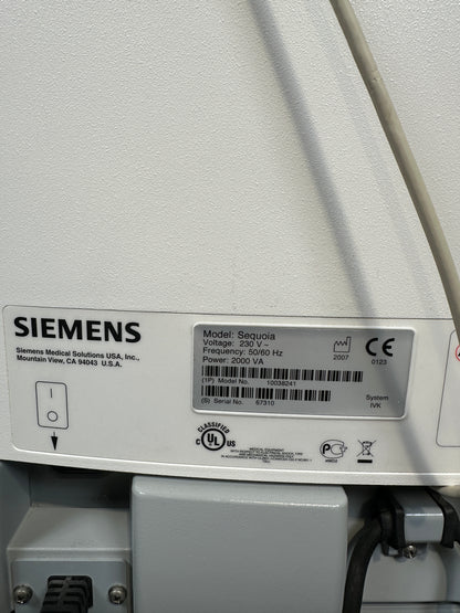 Siemens Acuson Sequoia 512 inkl. 4C1, 9L4 und 4V1c