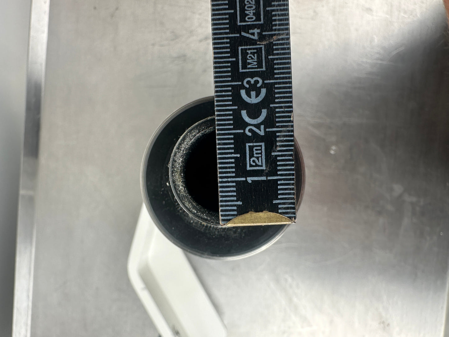 Kolposkophalterung / Geräteaufnahme für Gynäkologiestuhl Edelstahl 20cm