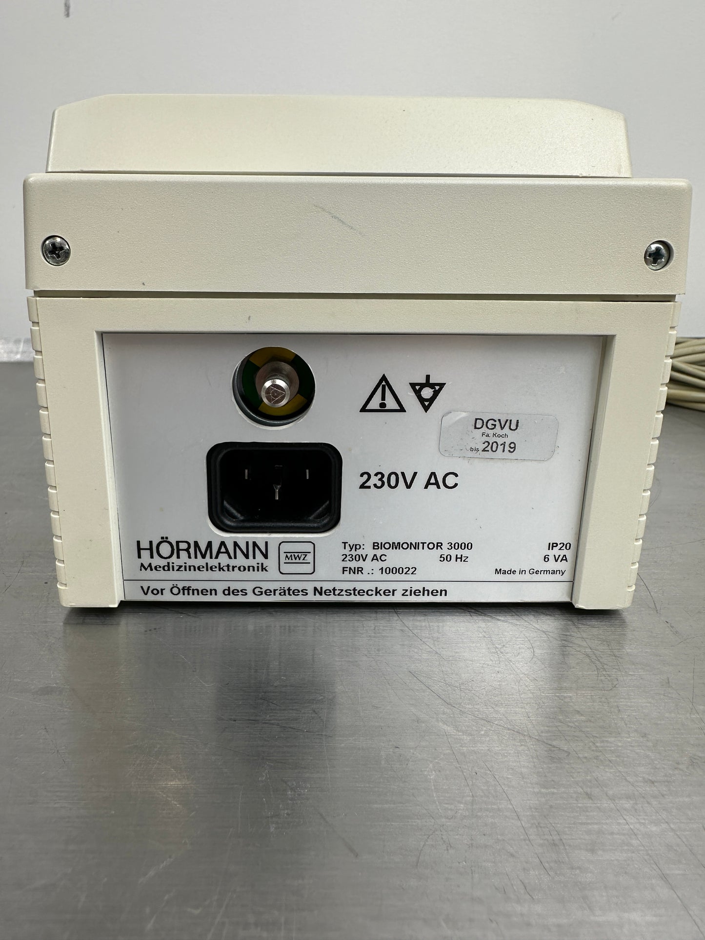 Hörmann Biomonitor 3000 EKG SPo2