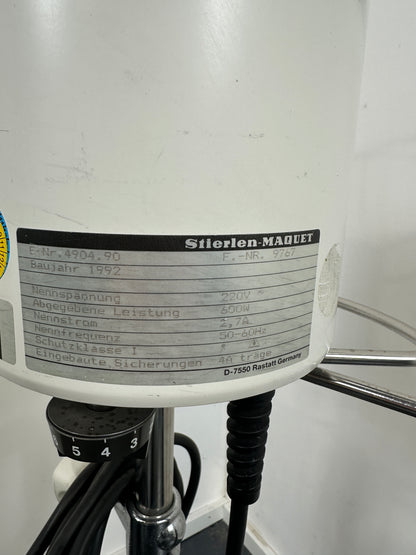Maquet 4904-90 bowl warmer