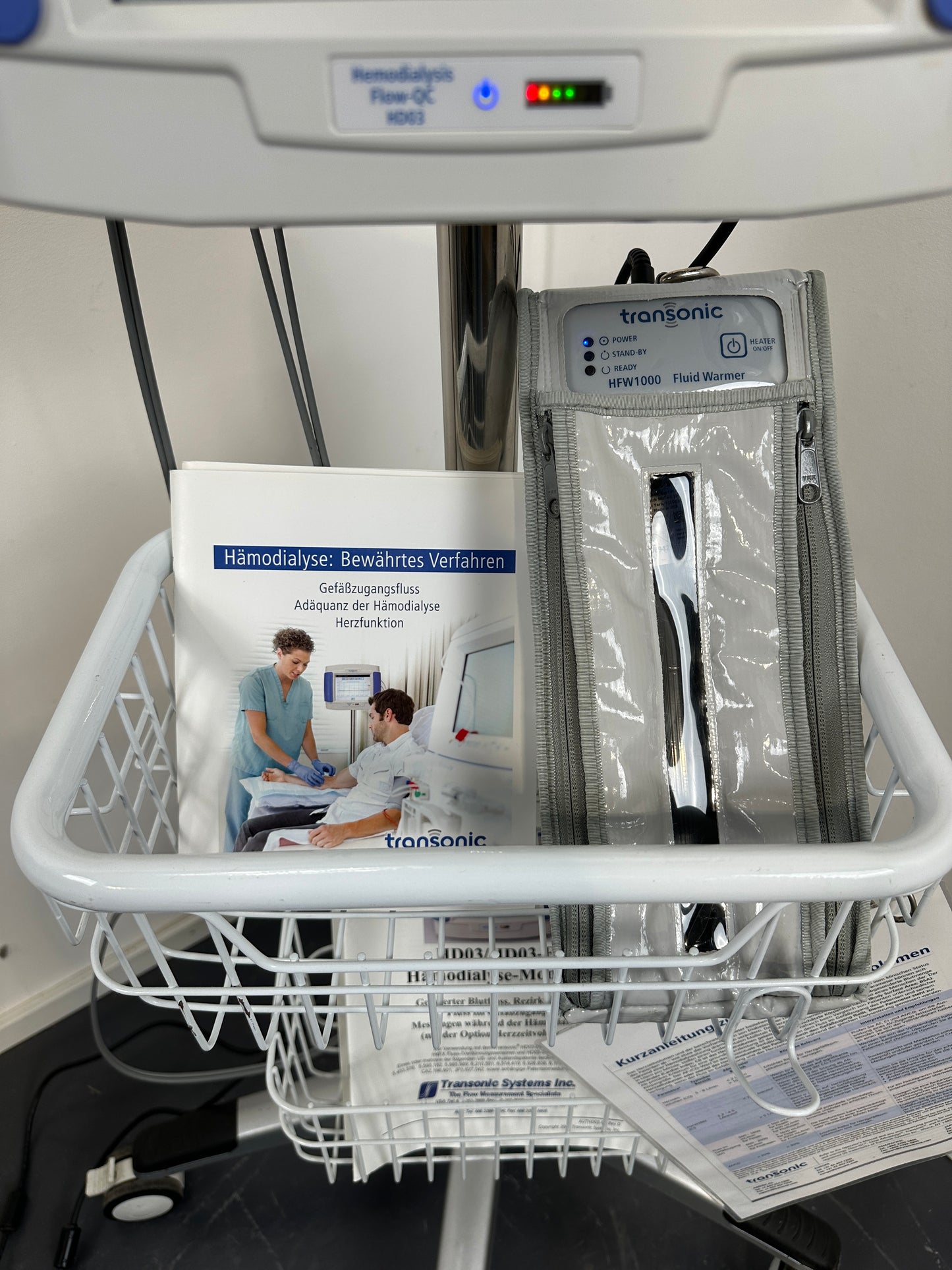 Transonic Hemodialysis Flow-QC HD03