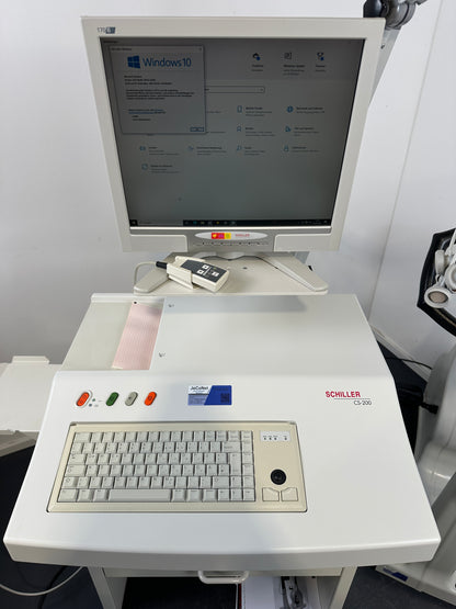 Schiller Cardiovit CS-200 Belastungs EKG, Strässle DT100, Ergometer 911 BP Windows 10