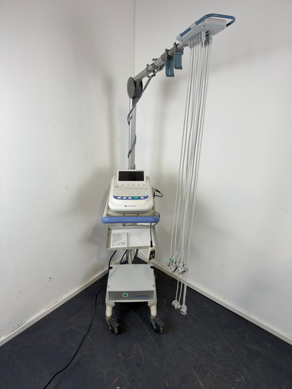 Nihon Khoden ECG-2350 EKG Schreiber & Strässle DT100 Sauganlage