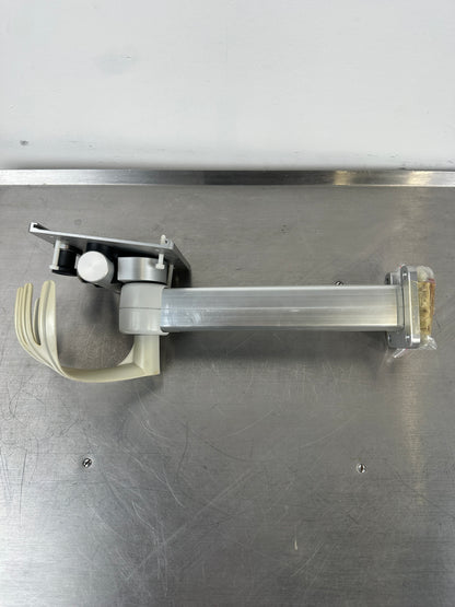 Medizinischer Monitorhalter f. Dräger mit Geräteaufnahme und Kabelhalter