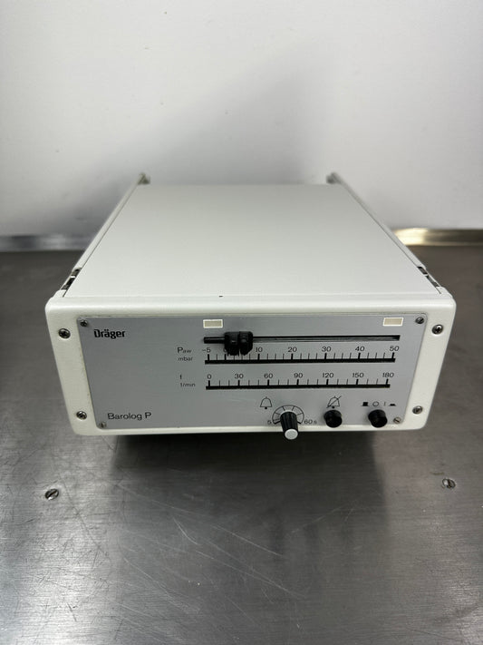 Dräger Barolog P ventilation pressure gauge
