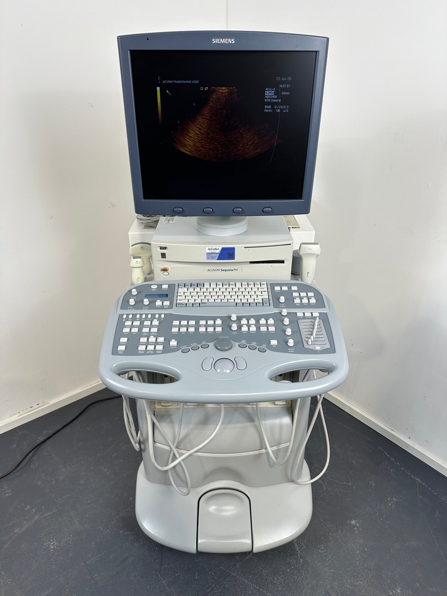 Siemens Acuson Sequoia 512 inkl. 4C1, 9L4 und 4V1c