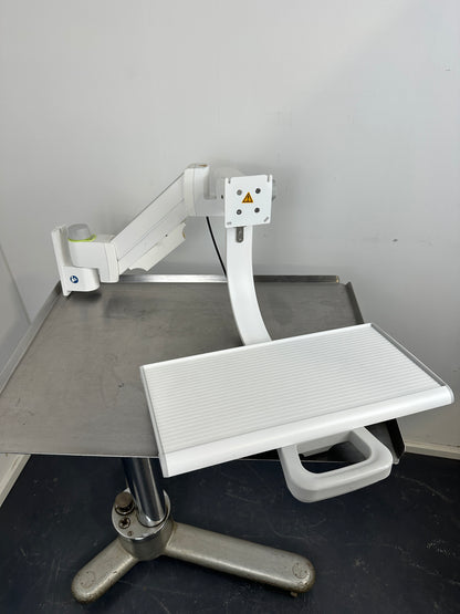 Dräger GCX G29313 Tastaturablage mit Auszug und Monitorhalter 20cm Ausleger