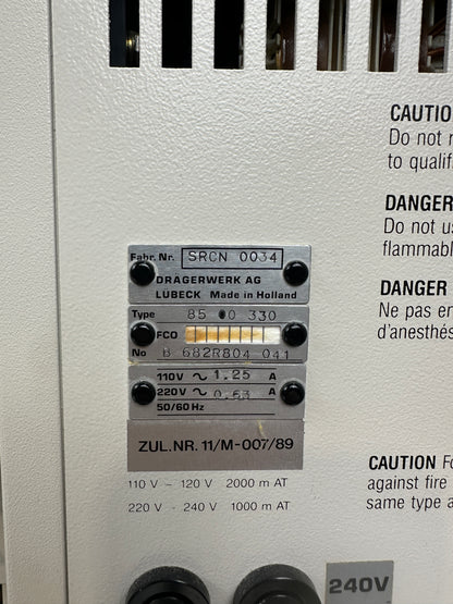 Dräger PM8010 Patientenmonitor Vitaldatenmonitor
