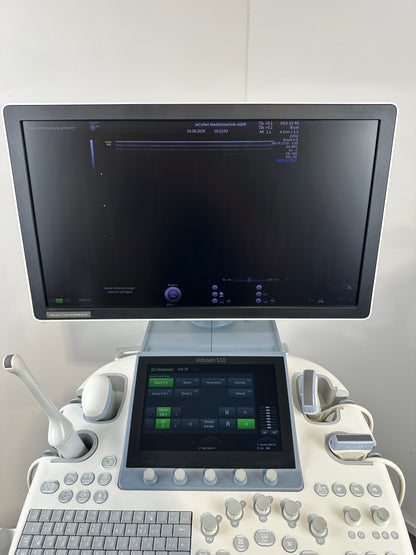 GE Voluson S10 BT16 Ultraschallgerät – Bj. 2016 – 4 Sonden ML6-15 / C1-5 / RAB6 / IC9 – 3D/4D