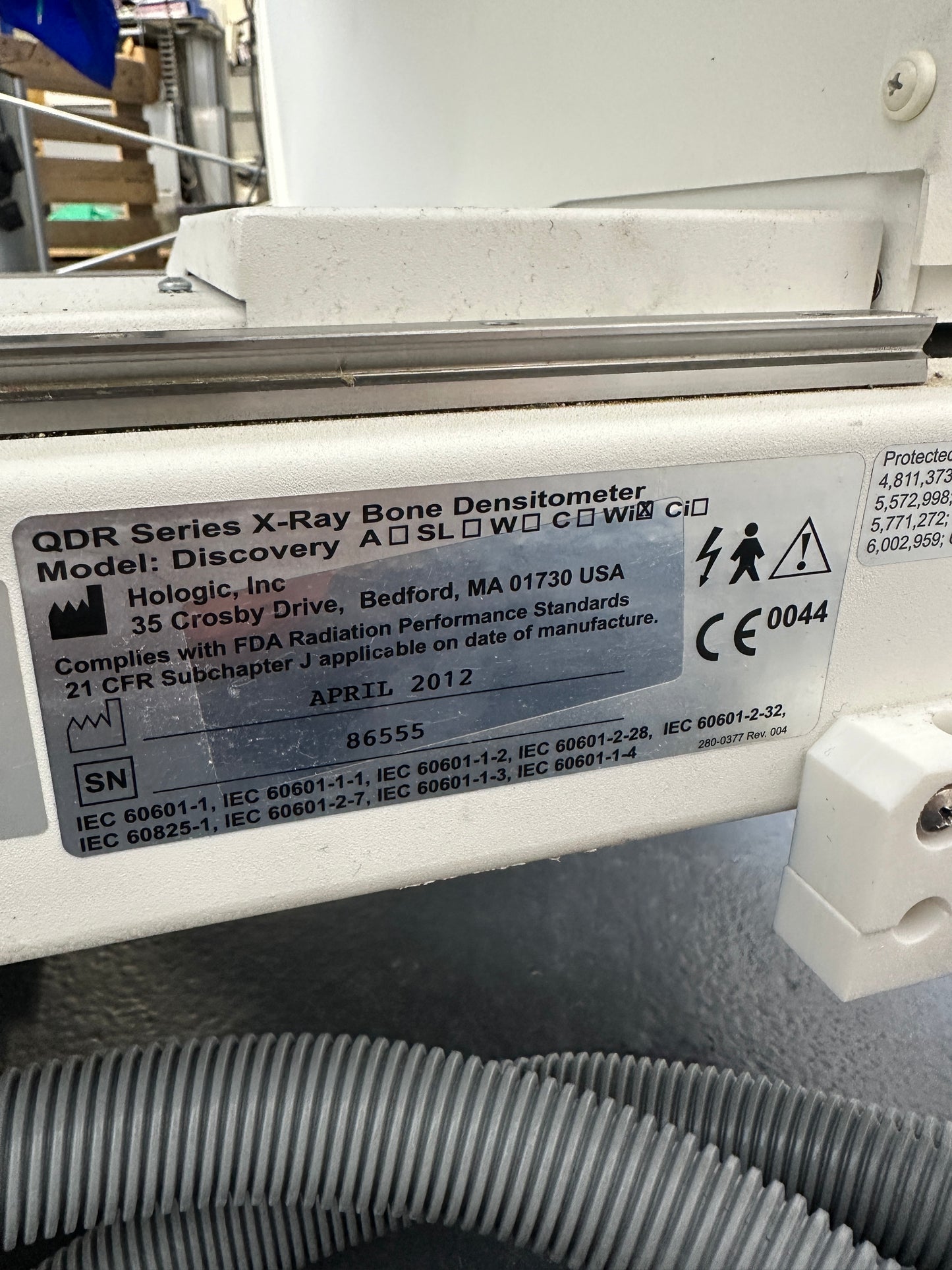 Hologic QDR Discovery Wi Röntgen Densitometer Knochendichtemessplatz
