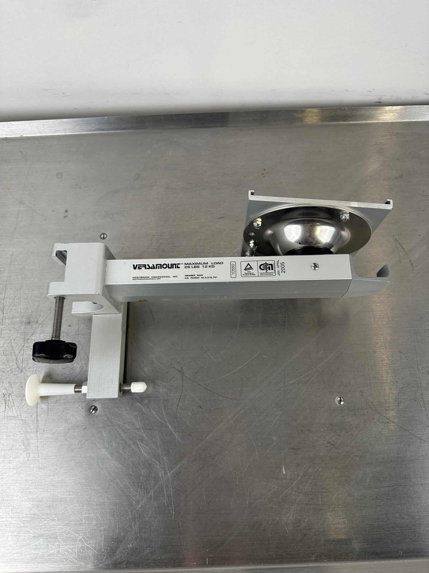 VersaMount medizinischer Gerätehalter / Monitorhalter f. Dräger max. 12 kg