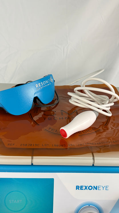 Resono / Telea Rexon-Eye QMR System – Trockene-Augen-Therapie inkl. Koffer & Zubehör