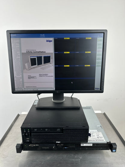 Dräger Infinity CentralStation Wide MS26800 + Infinity Gateway Server – Patientenmonitoring Zentrale
