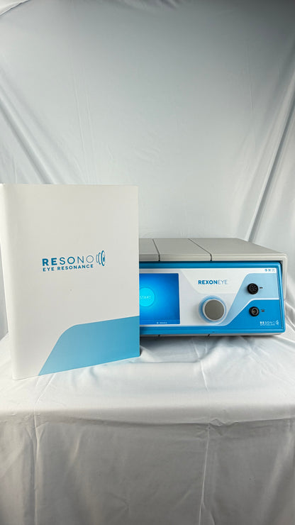 Resono / Telea Rexon-Eye QMR System – Trockene-Augen-Therapie inkl. Koffer & Zubehör