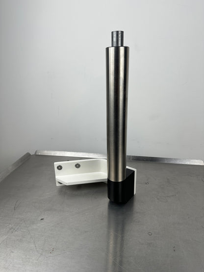 Kolposkophalterung / Geräteaufnahme für Gynäkologiestuhl, Edelstahl 31cm