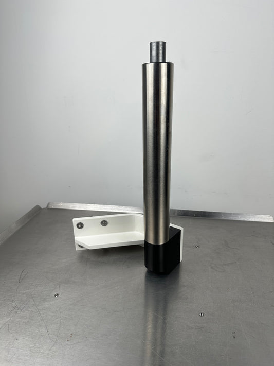 Kolposkophalterung / Geräteaufnahme für Gynäkologiestuhl, Edelstahl 31cm