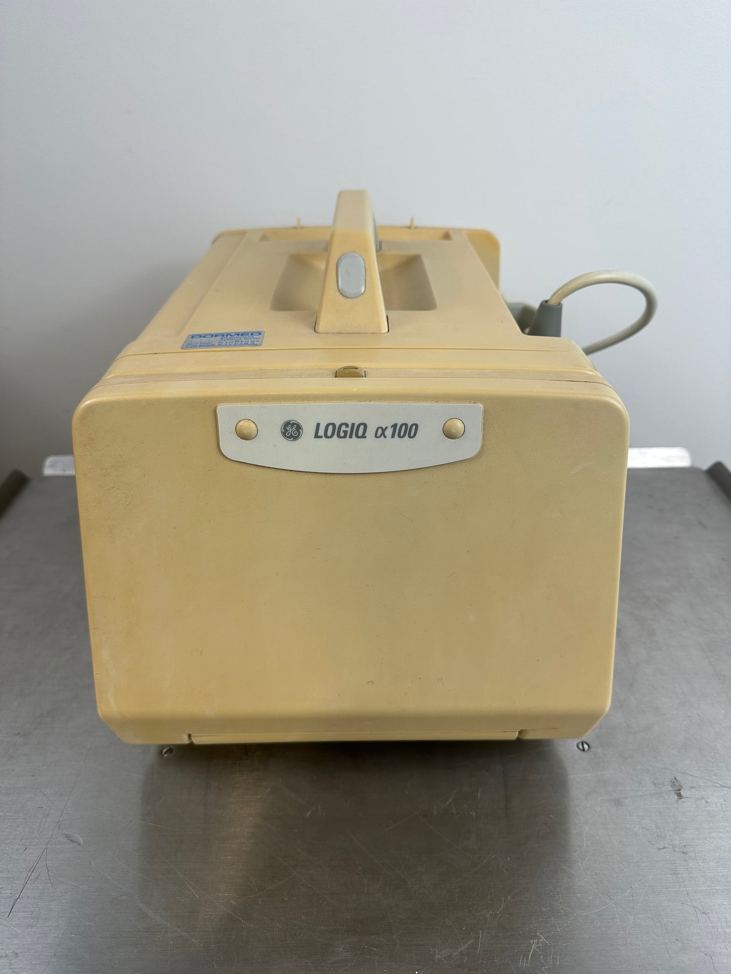 GE Logiq Alpha 100 Ultraschallgerät mobil Linearsonde L76