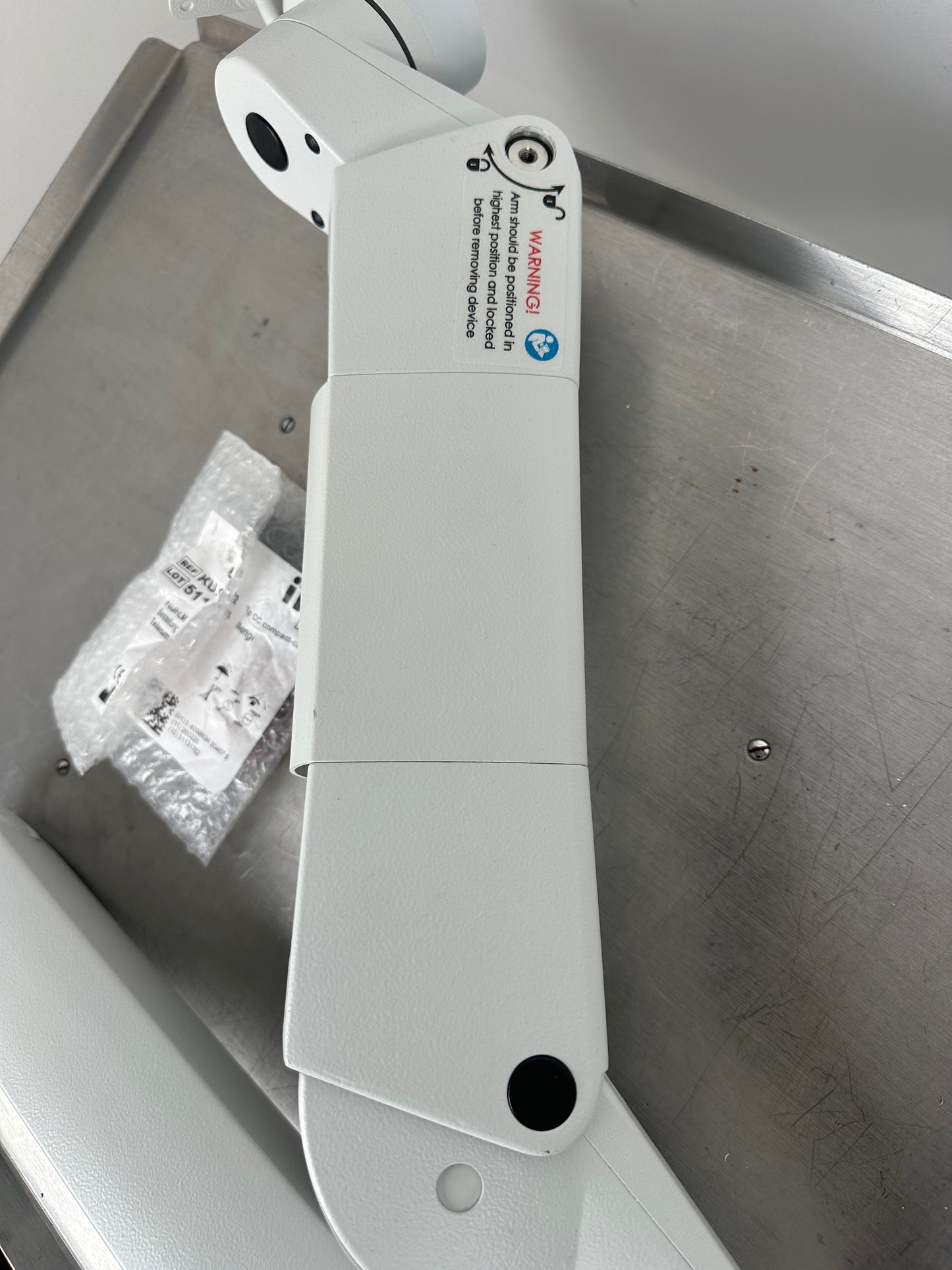 iTD flexion-port HA.2224.903 – Höhenverstellbarer medizinischer Tragarm, 8–14 kg, 300 + 350 mm
