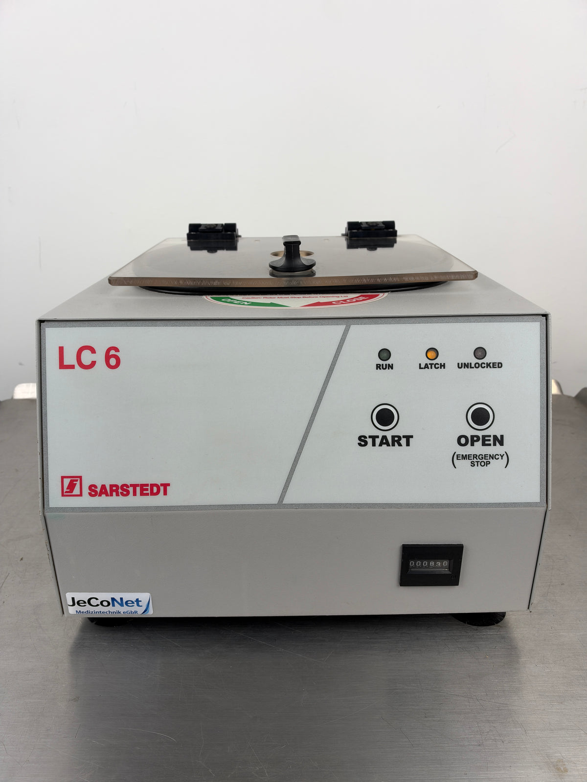 Sarstedt LC6 Labor Zentrifuge inkl. Röhrchen