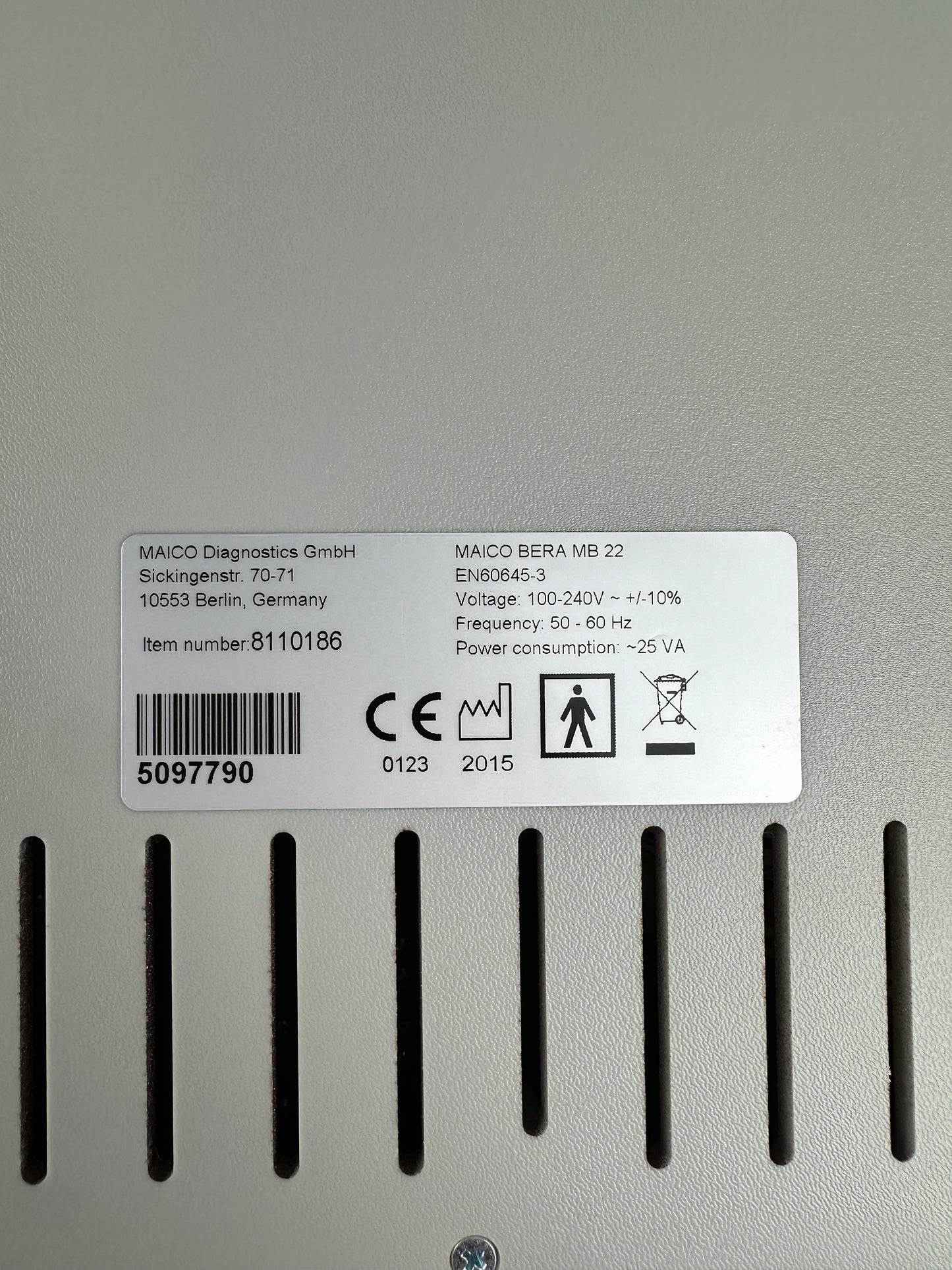 Maico Bera MB 22 HNO Defekt/Ersatzteilträger