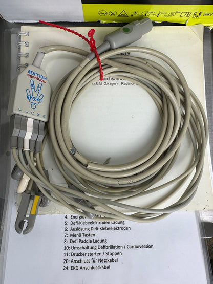 GE Defibrillator CardioServ 2002