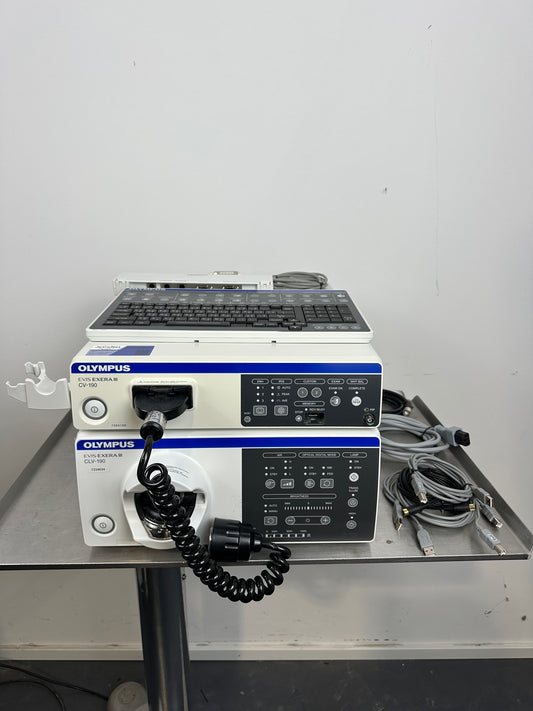 Olympus Evis Exera III Videoprozessor CV190 & Lichtquelle CLV 190 SET