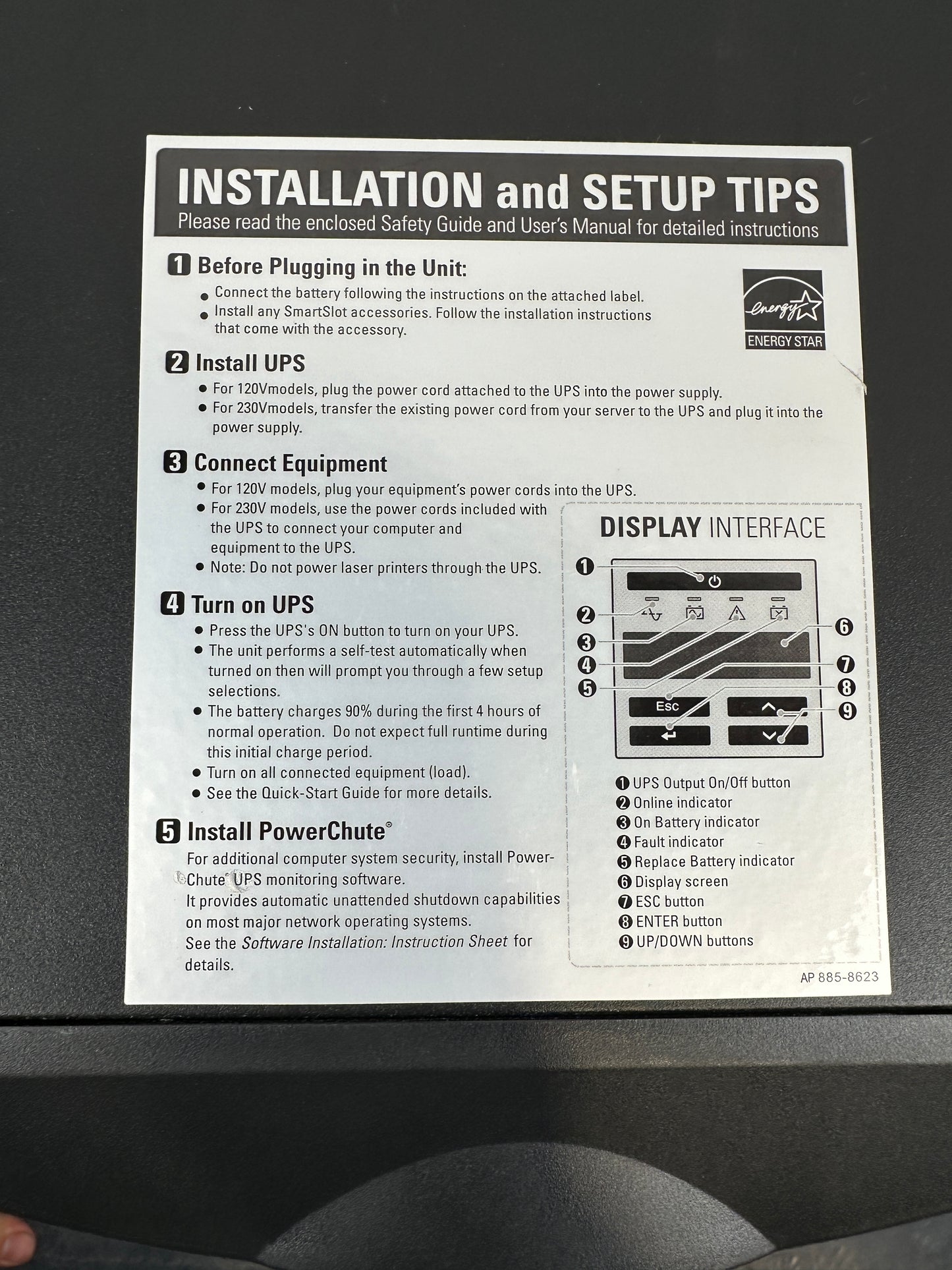 APC Smart-UPS SMT2200 USV US-/120-V-Version Stecker: NEMA L5-30P (30 A / 125 V Twist-Lock)