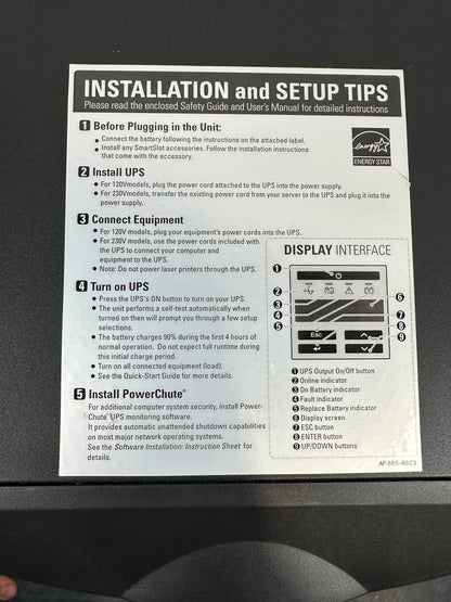 APC Smart-UPS SMT2200 USV US-/120-V-Version Stecker: NEMA L5-30P (30 A / 125 V Twist-Lock)