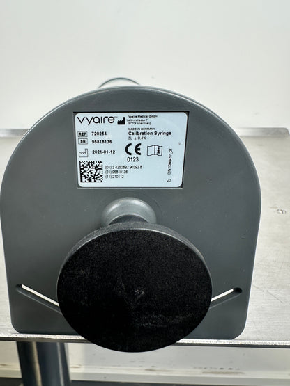 Vyaire 3 Liter Spritzen-Rezertifizierung Pumpe Respiratory Diagnostics