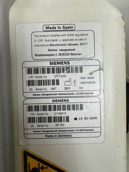 Siemens Mobilett XP Röntgengerät (mobil) 2011