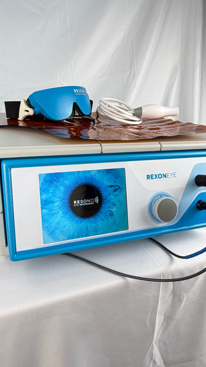 Resono / Telea Rexon-Eye QMR System – Trockene-Augen-Therapie inkl. Koffer & Zubehör