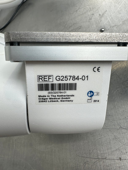 Dräger GCX G25784-01 Tastaturablage mit Auszug und Monitorhalter 35cm Ausleger