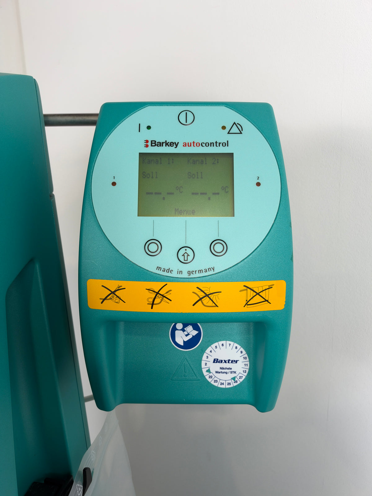 Gambro Prismaflex – Kontinuierliches Dialysegerät / CRRT-System mit Barkey autocontrol 3XPT
