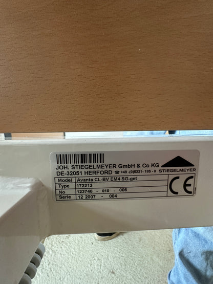 Stiegelmeyer Avanta CL-BV EM4 SG-et Krankenhausbetten elektrisch