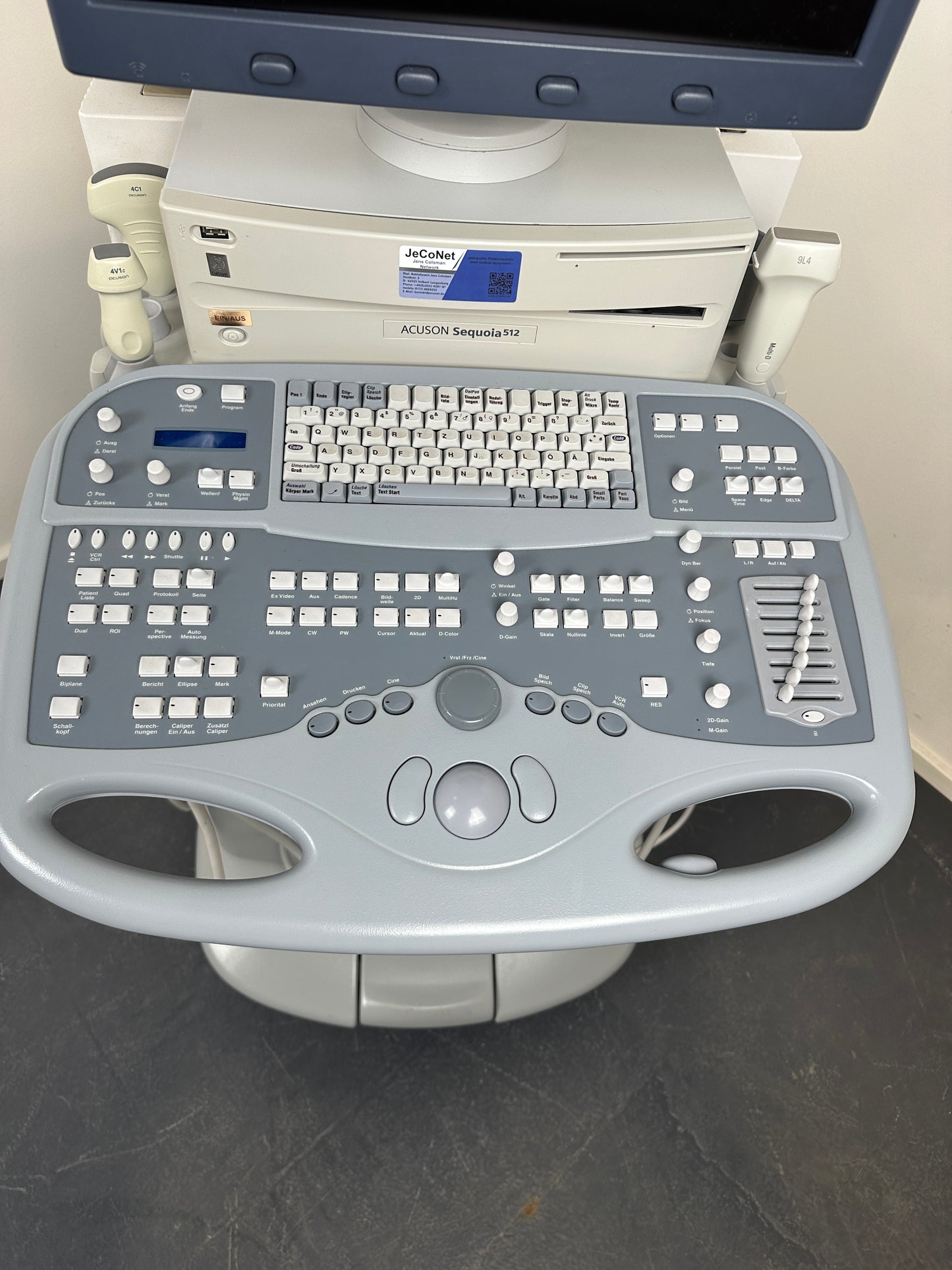 Siemens Acuson Sequoia 512 inkl. 4C1, 9L4 und 4V1c